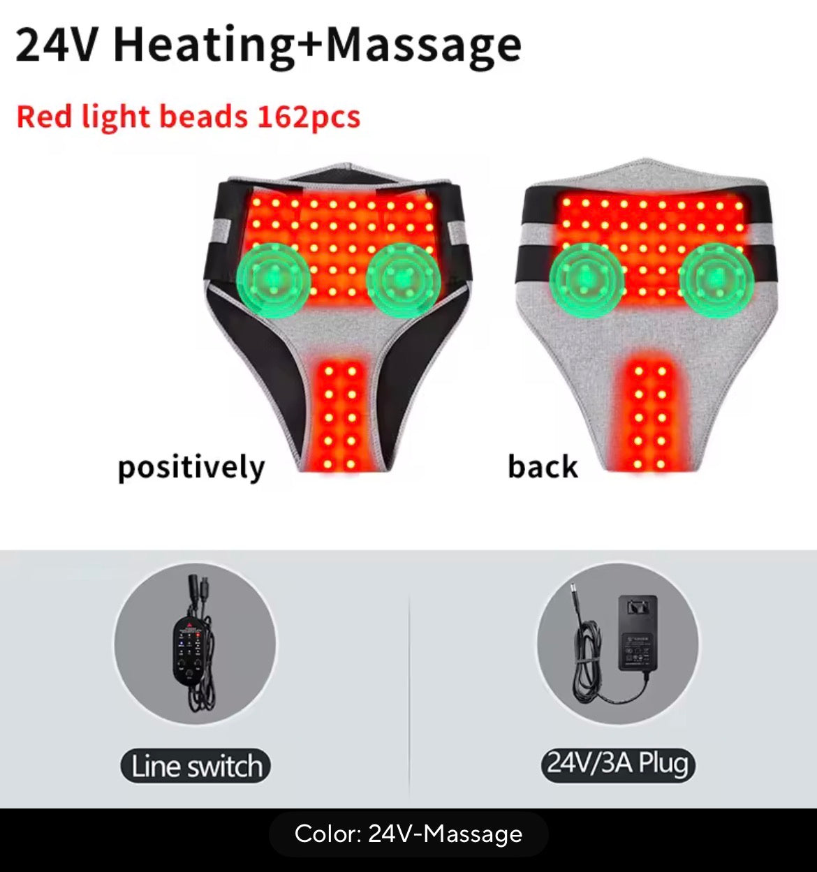Red Light Therapy Period Relief Belt