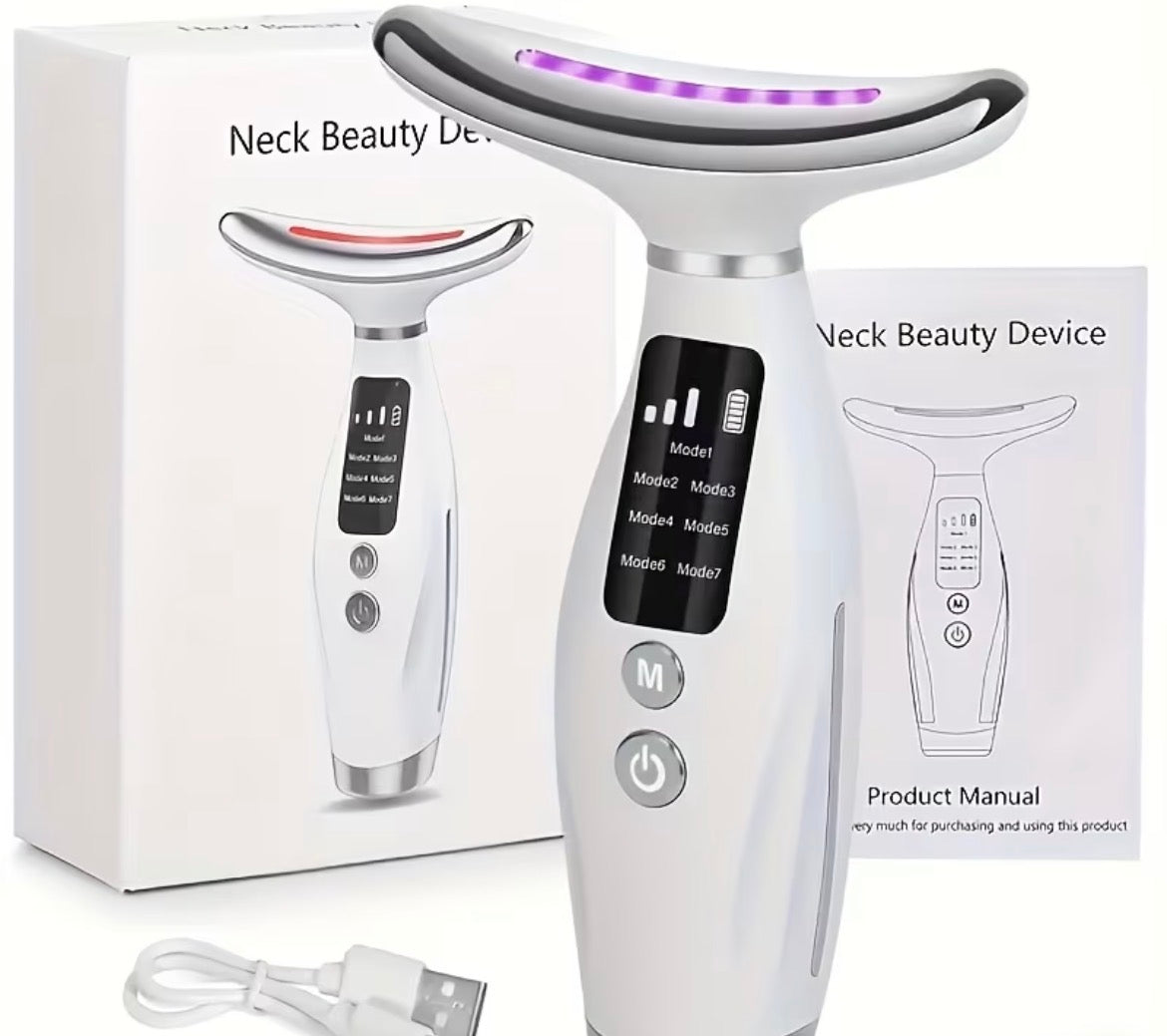 Neck & Face EMS Lifter (Massage with LED Therapy)