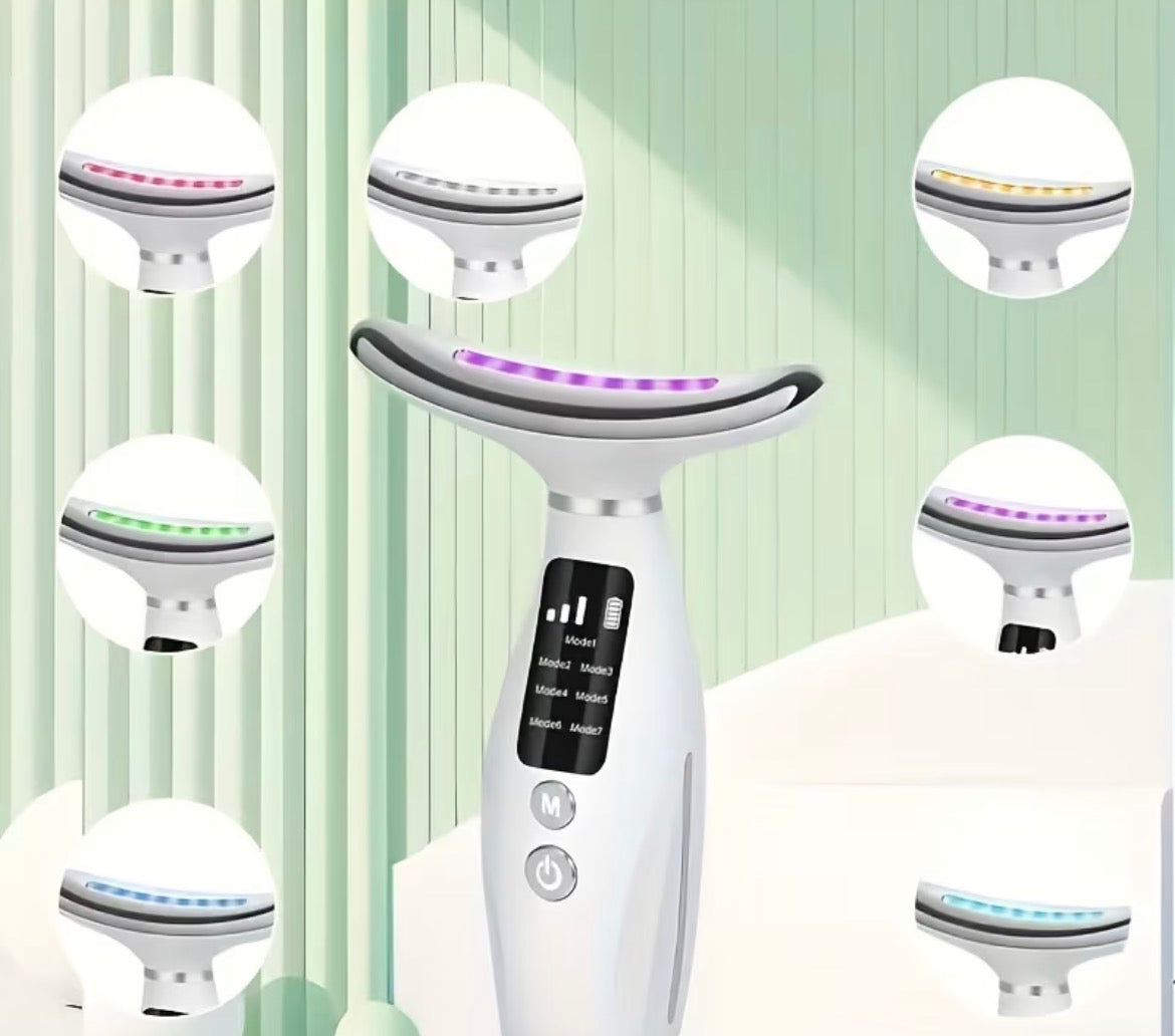 Neck & Face EMS Lifter (Massage with LED Therapy)