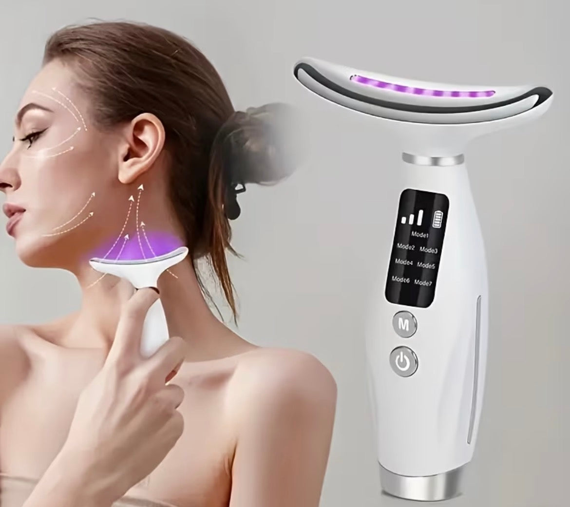 Neck & Face EMS Lifter (Massage with LED Therapy)