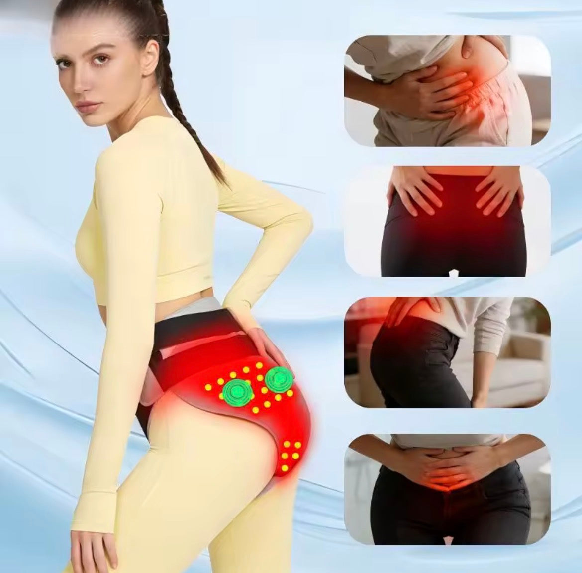 Red Light Therapy Period Relief Belt